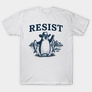 Resist-Penguin T-Shirt